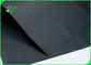 110gsm - o papel de embalagem do preto 450gsm para a roupa etiqueta a resistência de dobramento forte